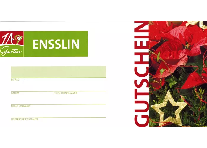 Gutschein Weihnachten